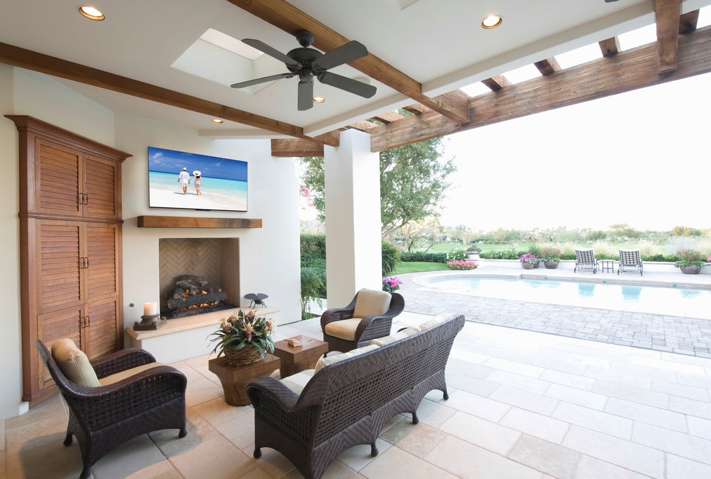 Neptune™ Shade Outdoor Smart TVs - neptuneTV.com #