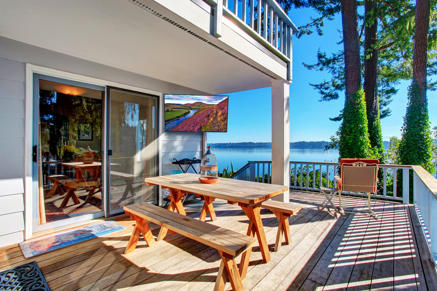 Neptune™ Partial Sun Outdoor Smart TVs - neptuneTV.com #