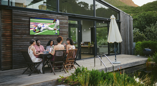 Neptune™ Outdoor TVs & Soundbar: Perfect Pair for Outdoor Living