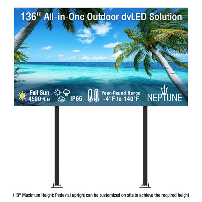 Neptune™ All-in-One Outdoor dvLED Solution
