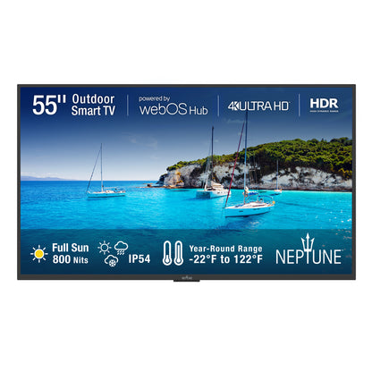 Neptune™ Full Sun Outdoor Smart TVs - neptuneTV.com #